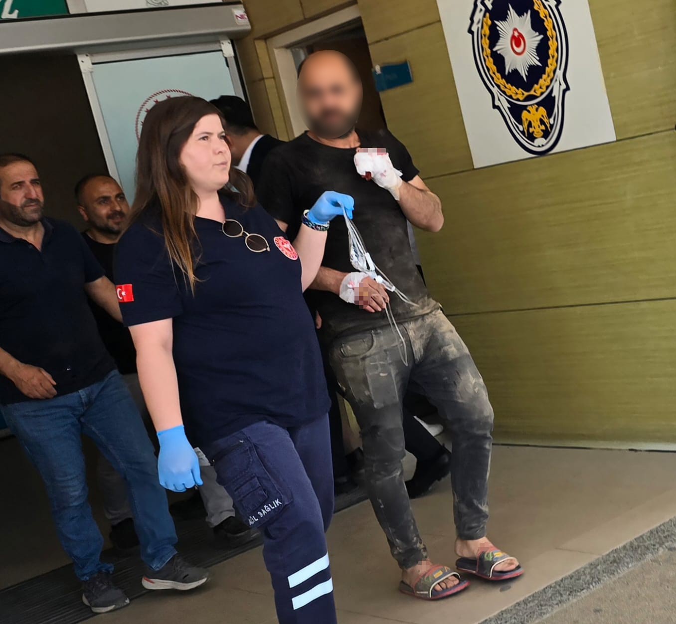 Bursa’nın İnegöl ilçesindeki bir mobilya imalathanesinde meydana gelen iş kazasında,