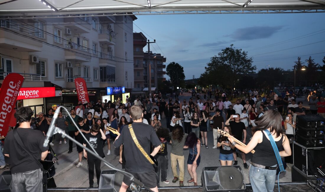 Nilüfer Gençlik Festivali’nde yüzlerce genç bir araya geldi. Atölyeler, söyleşiler