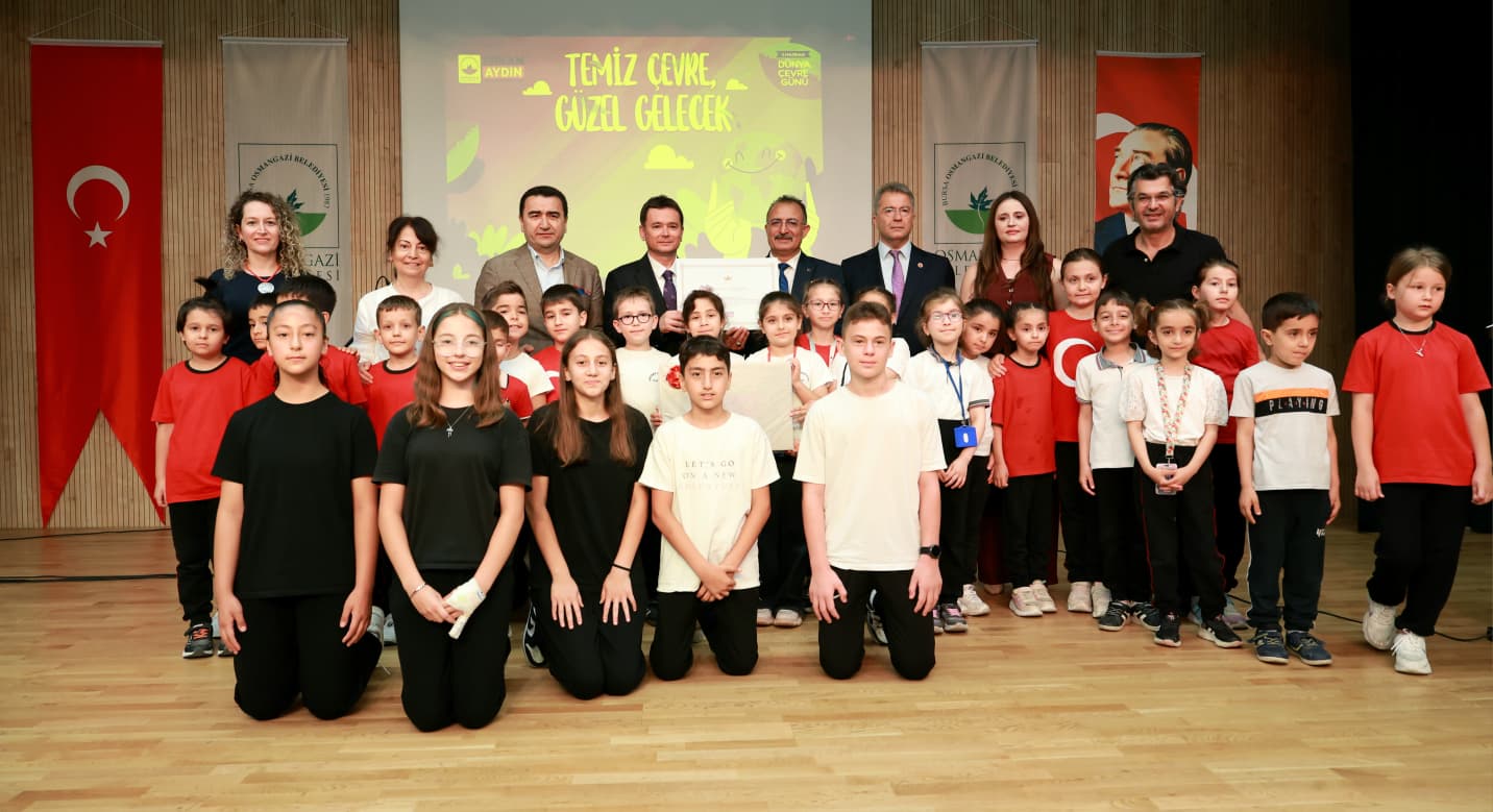 Osmangazi Belediyesi’nin düzenlediği Okullar Arası Atık Toplama Yarışması’nda en çok